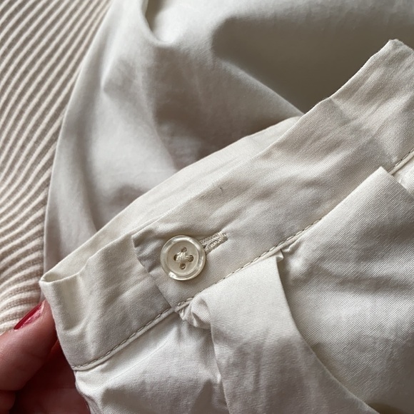 WHO WHAT WHERE Cutie Cream Color Balloon Sleeve Ribbed Top Size Extra Small XS - Picture 6 of 8